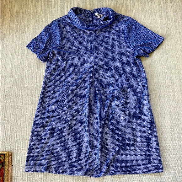 Tyler Boe Blue Patterned Women's Dress. XL - Picture 1 of 5